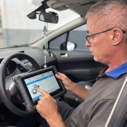 Diagnóstico via scanner Autel na Tech Auto