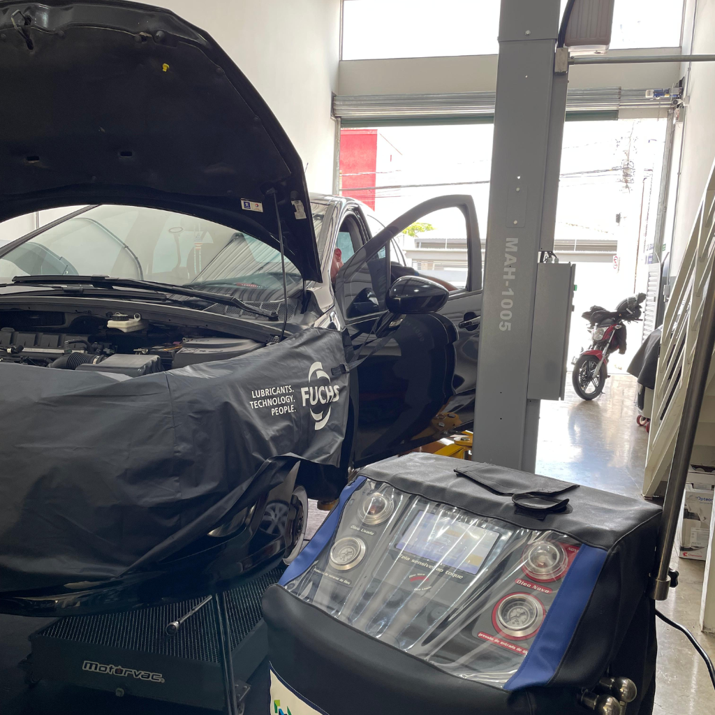 Troca de oleo de cambio